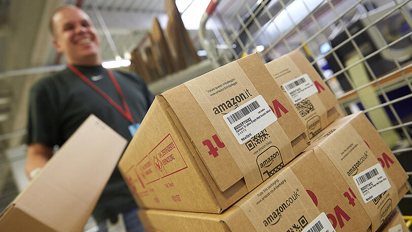 Das Amazon-Logistikzentrum in Koblenz: Die Deutschen gehören zu den besten Kunden des US-Giganten.