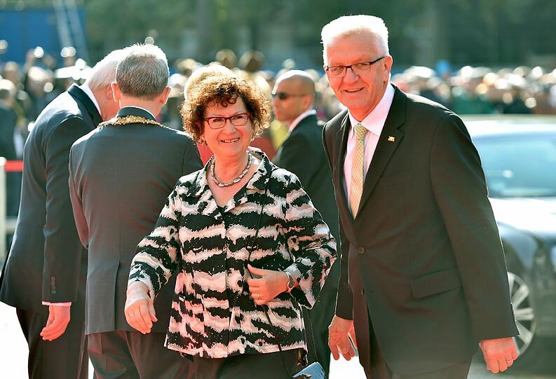 Bilder von den Einheitsfeierlichkeiten in Frankfurt am Main.