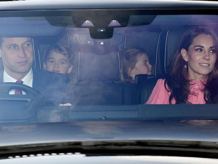 William und Kate bringen Prinz George und Prinzessin Charlotte mit zum Weihnachtsessen.