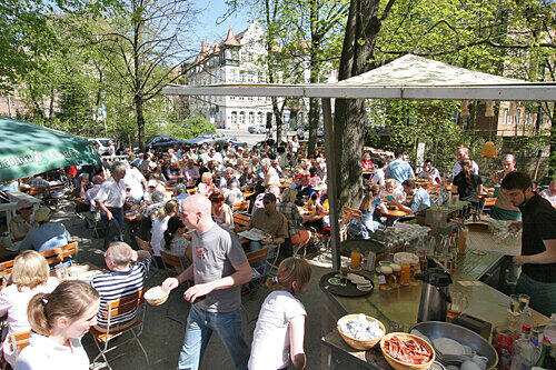 ...und dann im Sommer ein Seidlein: Auch die Lebensqualität wurde in Nürnberg gut bewertet.