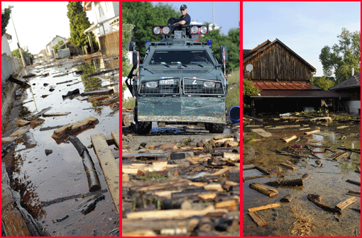 Die Hilfsbereitschaft der Menschen ist groß: In der vom Hochwasser schwer betroffenen Stadt Deggendorf sammelt der Kreisjugendring (KJR) Sachspenden für die Flutopfer. Die AZ zeigt die aktuellsten Bilder aus Deggendorf!