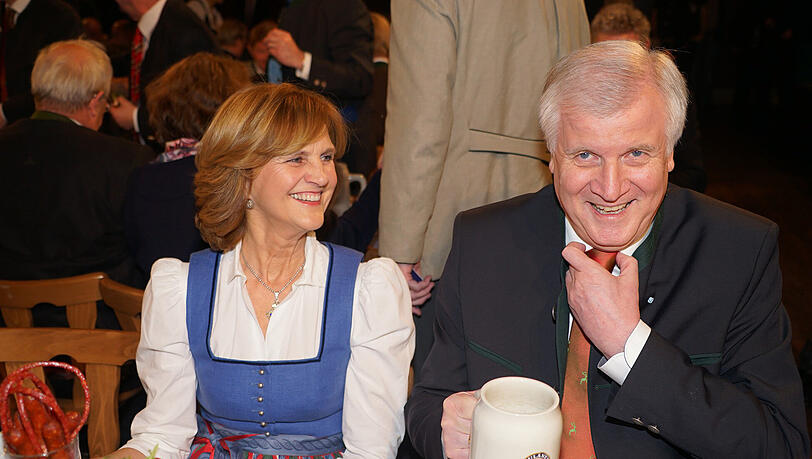 Horst Seehofer mit Ehefrau Karin.