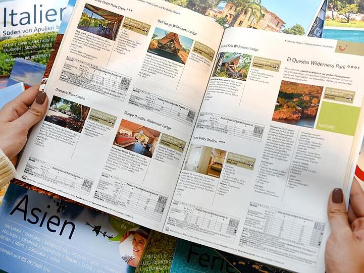 Wird weiter von Kunden verlangt: der gedruckte Urlaubskatalog.