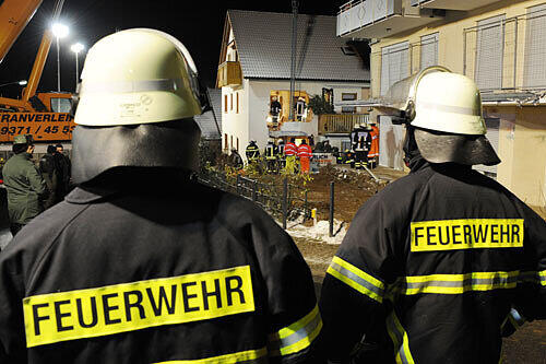Unfall beim Abbau eines Baukrans. (Symbolbild)