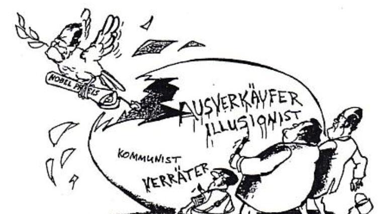 "Doch kein faules Ei" ist diese Haitzinger-Karikatur unterschrieben. "Doch kein faules Ei" ist diese Haitzinger-Karikatur unterschrieben.