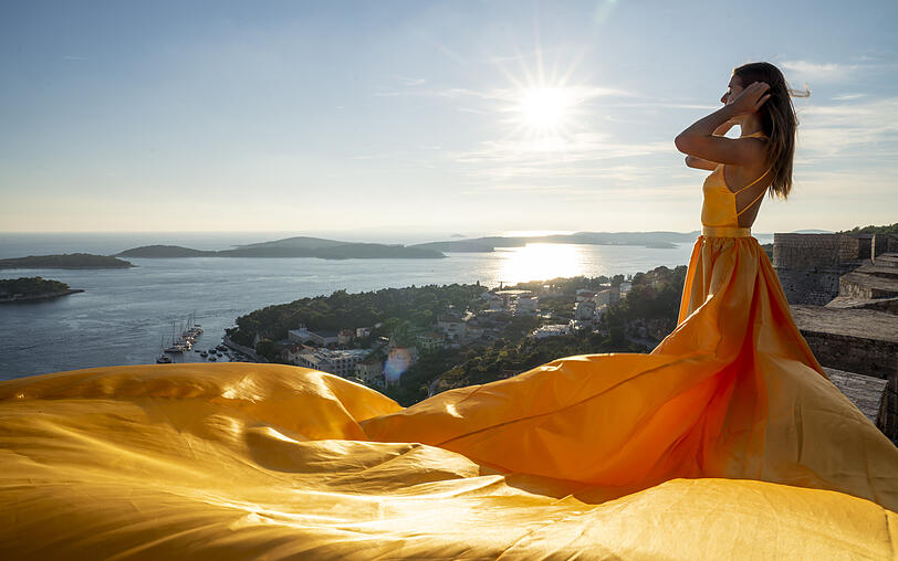 Shooting auf der Burg Hvar: Stella