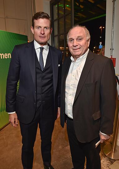 Marcus Pöllinger und Uli Hoeneß