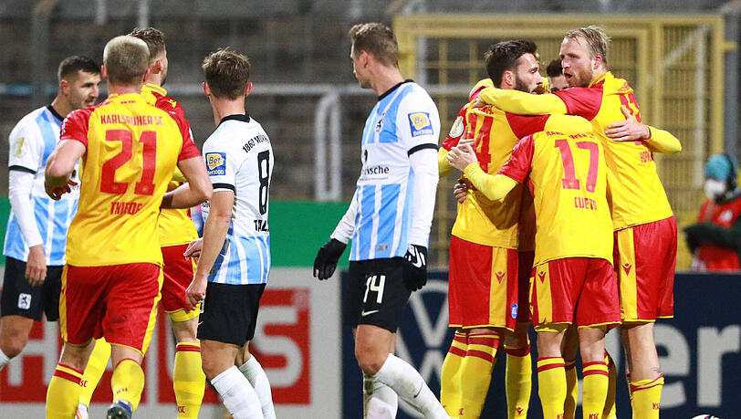 Der TSV1860 scheitert im Achtelfinale des DFB-Pokals.