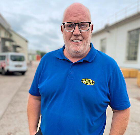 Stefan Sederer (60) kam schon als Azubi zu Meiller.