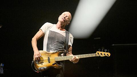 Sting in der Olympiahalle.