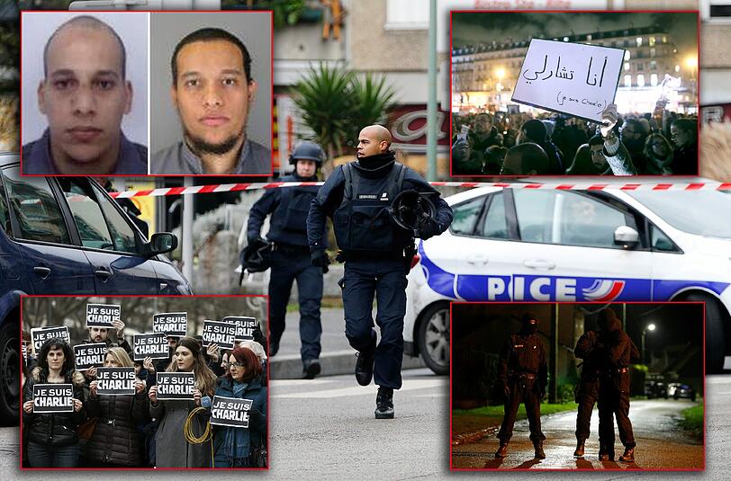 Nach dem Anschlag auf das Satiremagazin "Charlie Hebdo" fürchtet Frankreich weitere Attentate