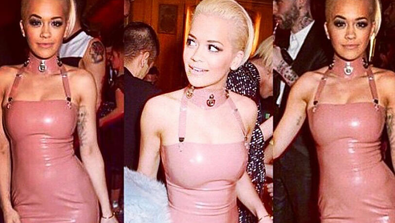 Diese Collage ihres Outfits postete Rita Ora auf Instagram Diese Collage ihres Outfits postete Rita Ora auf Instagram