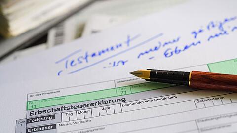 Die bisherige Erbschaftsteuer hat umfassende Ausnahmen. (Symbolbild)