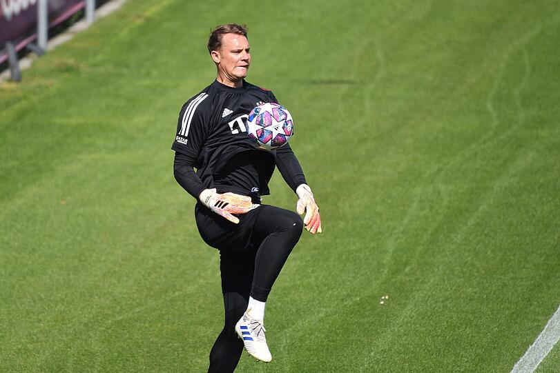 Gefühlvolle Ballbehandlung: Manuel Neuer.