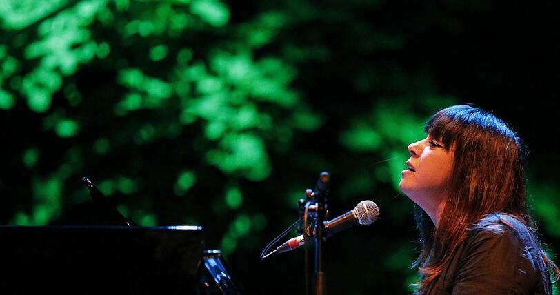 Cat Power bei einem Auftritt in Spanien.