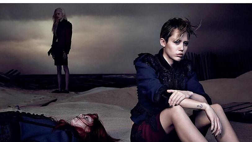 Miley Cyrus in der neuen Kampagne von Marc Jacobs Miley Cyrus in der neuen Kampagne von Marc Jacobs