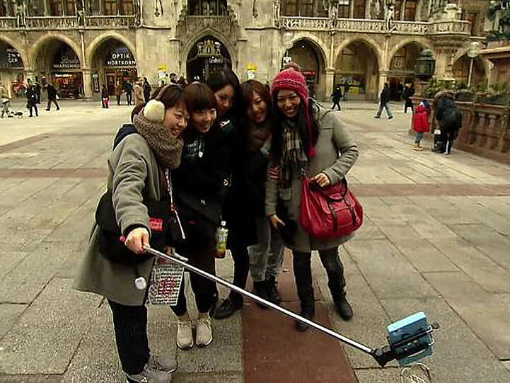 Kann sich der Selfie-Stick auch in Deutschland behaupten?