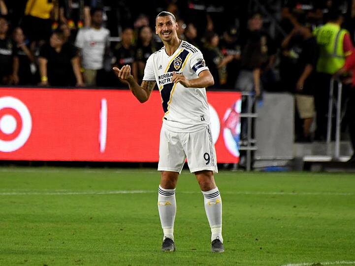 Zlatan Ibrahimovic wird Los Angeles Galaxy verlassen.