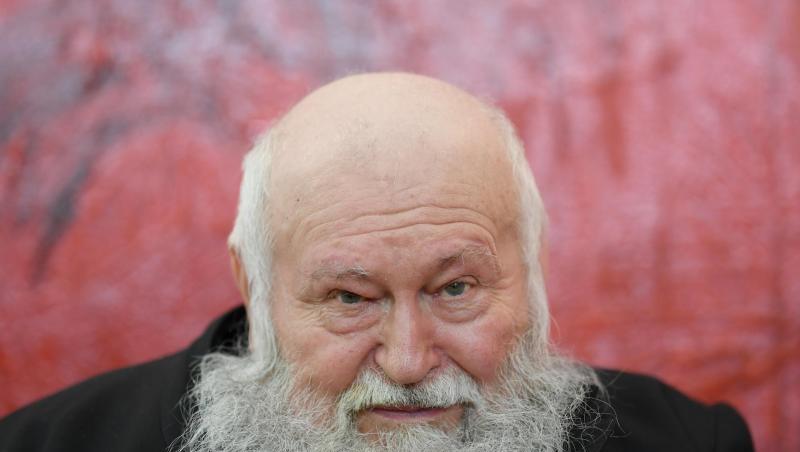 Der österreichische Aktionskünstler Hermann Nitsch.