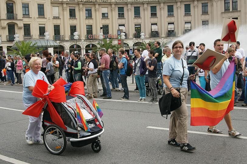 Sehen Sie hier die besten Bilder vom CSD in München.