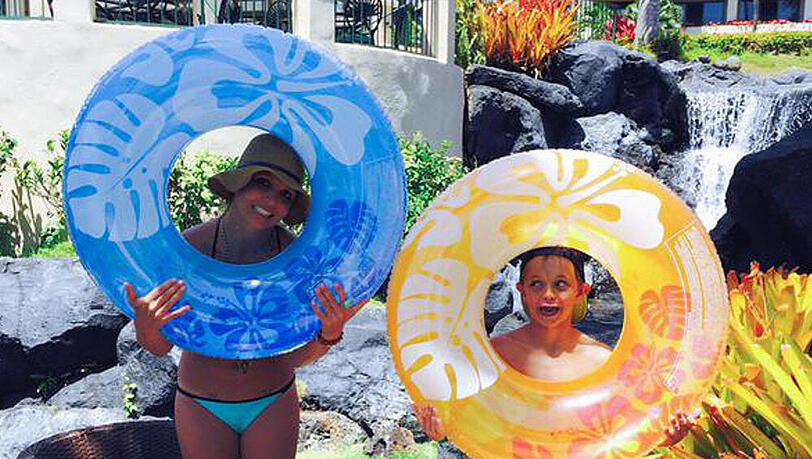 Britney Spears und ihr Sohnemann haben Spaß im Urlaub Britney Spears und ihr Sohnemann haben Spaß im Urlaub