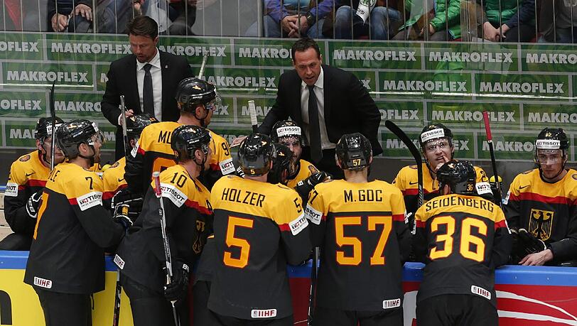 „Wer sagt, dass im Viertelfinale zwanghaft Schluss sein muss?“, sagt Kühnhackl über die deutsche Mannschaft um Bundestrainer Sturm. „Wer sagt, dass im Viertelfinale zwanghaft Schluss sein muss?“, sagt Kühnhackl über die deutsche Mannschaft um Bundestrainer Sturm.