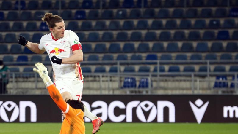 Marcel Sabitzer erzielte für Leipzig den Treffer des Tages.
