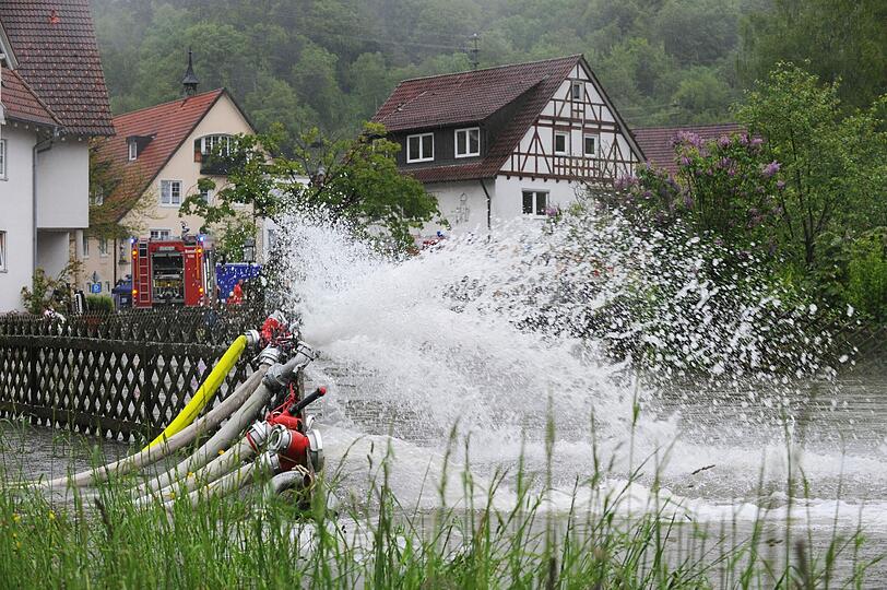 Die Bilder vom Regenchaos in Deutschland im Juni 2013