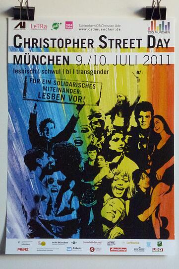 2011 standen die Lesben im Mittelpunkt, beziehungsweise ganz vorne.