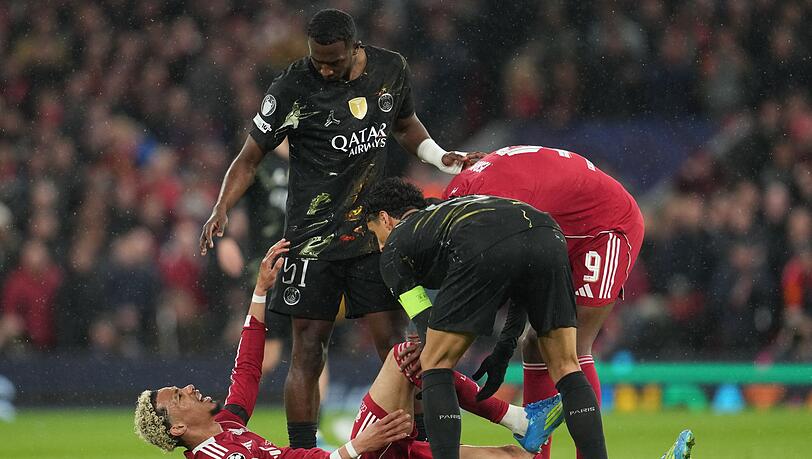 Hugo Ekitik&eacute; droht das WM-Aus.