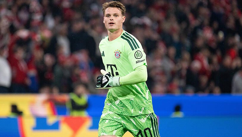 Ihm gehört die Zukunft: Bayern-Torhüter Jonas Urbig. Ihm gehört die Zukunft: Bayern-Torhüter Jonas Urbig.