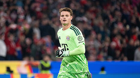 Ihm geh&ouml;rt die Zukunft: Bayern-Torh&uuml;ter Jonas Urbig.