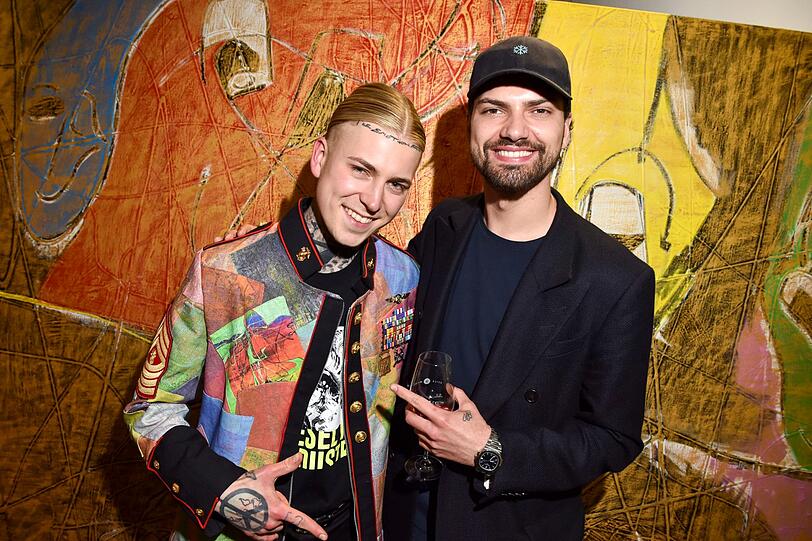 Alexander Höller mit Jimi Blue Ochsenknecht