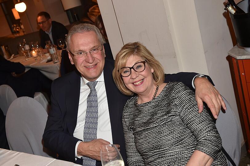 Innenminister Joachim Herrmann und Frau Gerswid