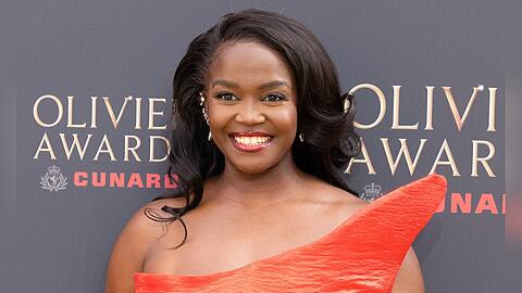 Bald zweifache Mama: Oti Mabuse.