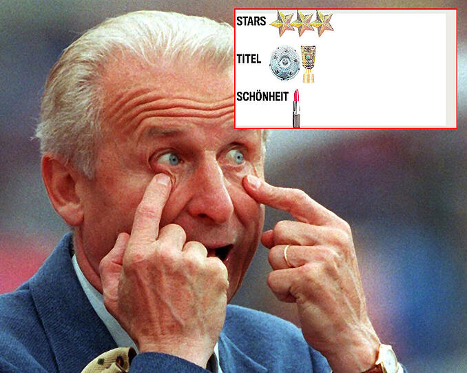 Mit Sätzen wie &bdquo;Fußball ist Ding, Dang, Dong &ndash; es gibt nicht nur Ding&ldquo; und langen Taktikeinheiten verwirrt er die Spieler. In der ersten Amtszeit (1994/95) hat er Pech, dass sich viele Stars verletzen (u.a. Kahn, Matthäus, Jorginho). Beim zweiten Mal klappt&rsquo;s besser (Meister 1997), dann aber tanzen ihm Scholl, Basler und Co. auf der Nase rum. 1998 ist die Flasche leer.