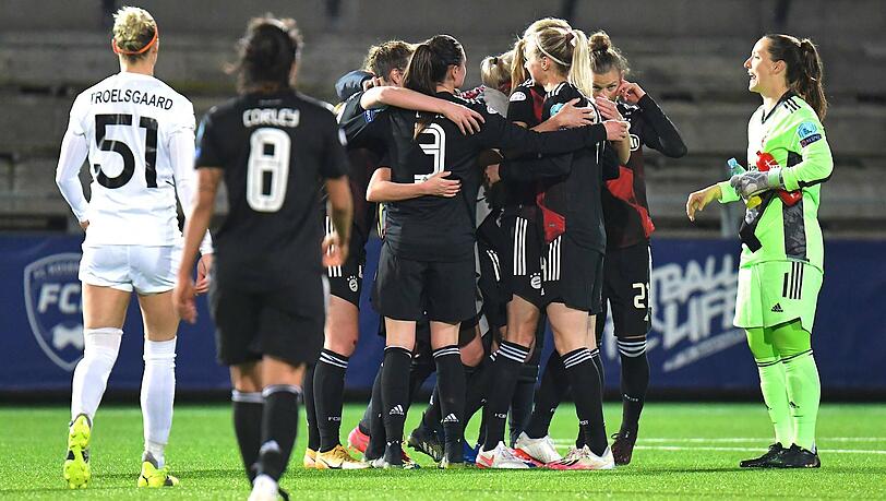 Der Traum vom Triple geht weiter: Die Frauen des FC Bayern München stehen im Halbfinale der Champions League.