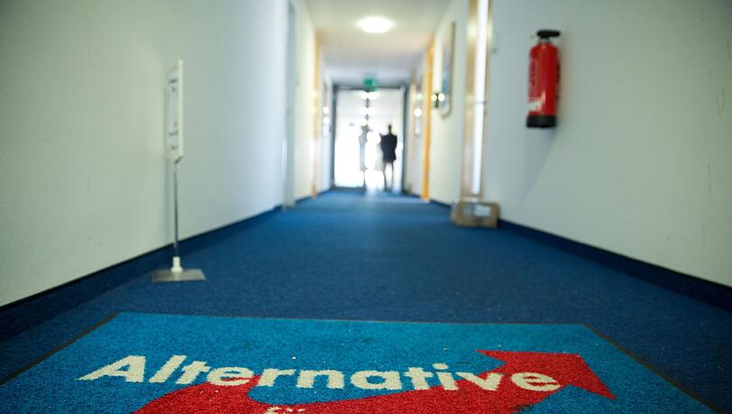 Blick in die Bundesgeschäftsstelle der Alternative für Deutschland (AfD) in Berlin.