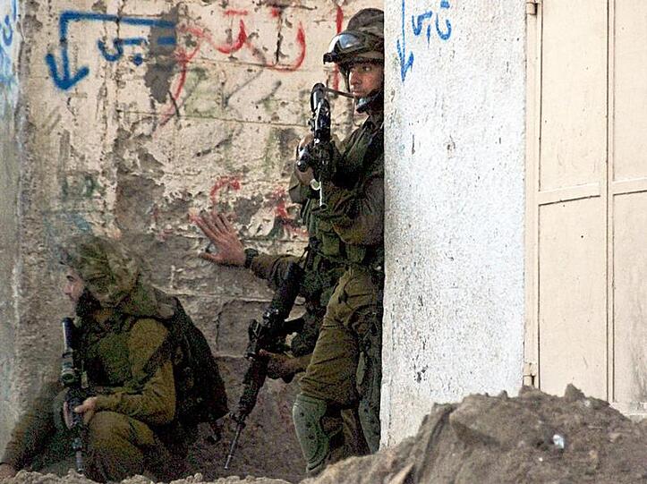 Israelische Soldaten operieren im Gazastreifen