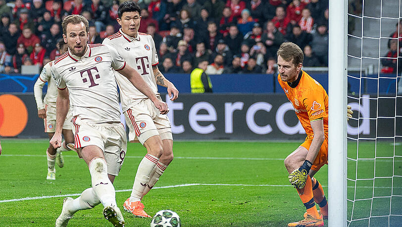 Sorgte für das wichtige 1:0 für den FC Bayern: Harry Kane. Sorgte für das wichtige 1:0 für den FC Bayern: Harry Kane.