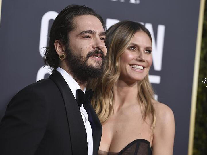Ein glückliches Paar: Tom Kaulitz und Heidi Klum.
