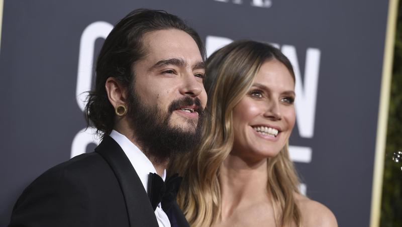 Ein glückliches Paar: Tom Kaulitz und Heidi Klum. Ein glückliches Paar: Tom Kaulitz und Heidi Klum.