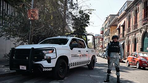 Die Leiche von "El Mencho" wurde nach seiner T&ouml;tung nach Mexiko-Stadt gebracht.