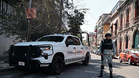 Die Leiche von "El Mencho" wurde nach seiner T&ouml;tung nach Mexiko-Stadt gebracht.