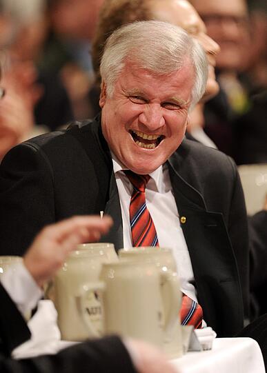 Die Originale amüsierten sich köstlich: Horst Seehofer und ...
