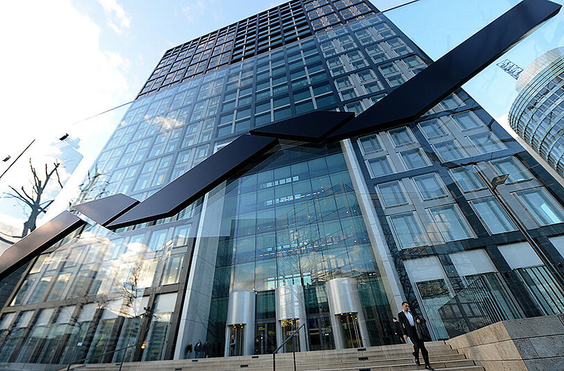 Hauptsitz der Deutsche Börse AG in Eschborn bei Frankfurt am Main.