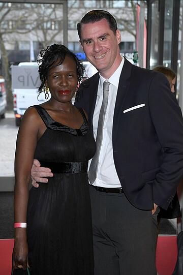 Andrej Hermlin mit Ehefrau Joyce