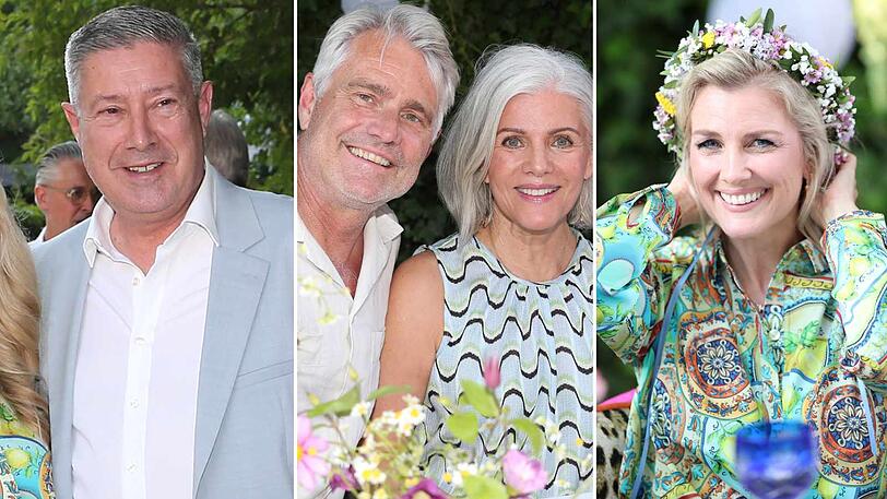 Die Promis haben in München ein Midsommar-Dinner gefeiert. Die Promis haben in München ein Midsommar-Dinner gefeiert.