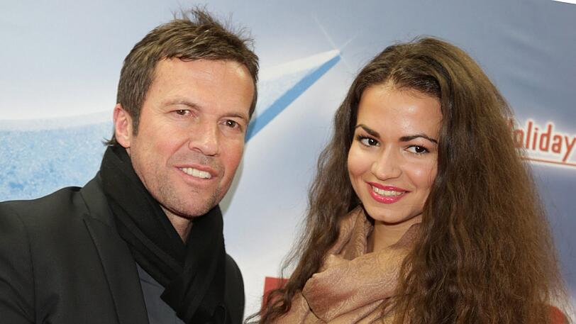 Lothar Matthäus und seine fünfte Ehefrau Anastasia Klimko