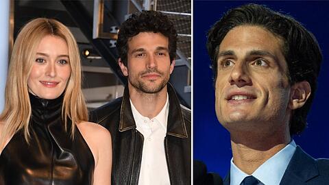 Sarah Pidgeon und Paul Anthony Kelly spielen die Hauptrollen in "Love Story". Jack Schlossberg (r.) &uuml;bt erneut Kritik an der Serie &uuml;ber seinen Onkel JFK Jr. und dessen Ehefrau Carolyn.